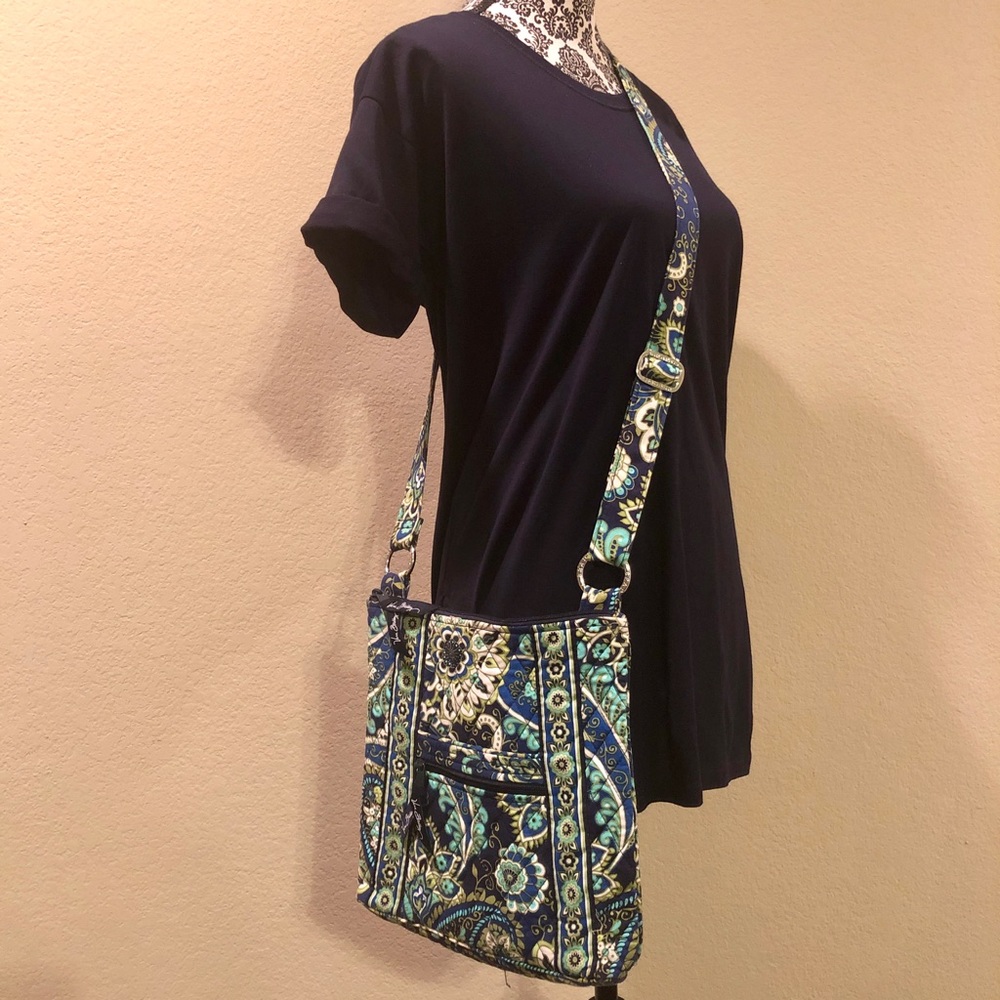 Vera Bradley Crossbody in Rhythm & Blues (Retired)